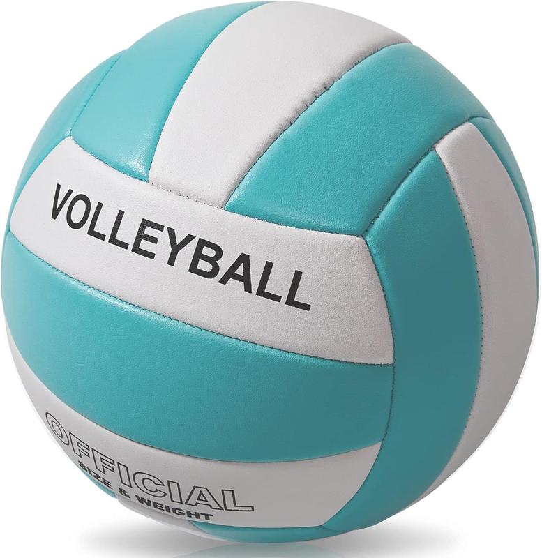 Super Soft Volleyball Beach Volleyball Official Size 5 for Outdoor Indoor Pool Gym Training Premium Volleyball Equipment Durability Stability Sports Ball