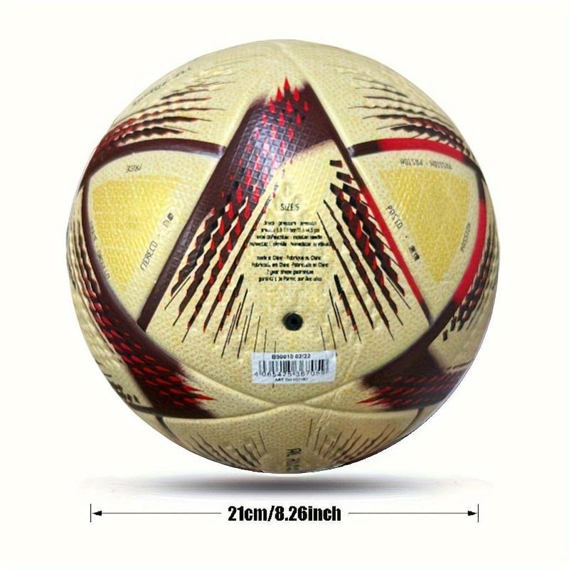 Size 5 Football, High Elasticity Wear-resistant Non-slip Football for Christmas Gift, Football Training Equipment for Adults & Teenagers