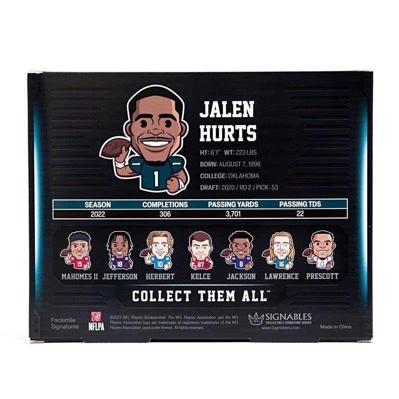 Jalen Hurts NFLPA 2023 Sports Collectible Digitally Signed