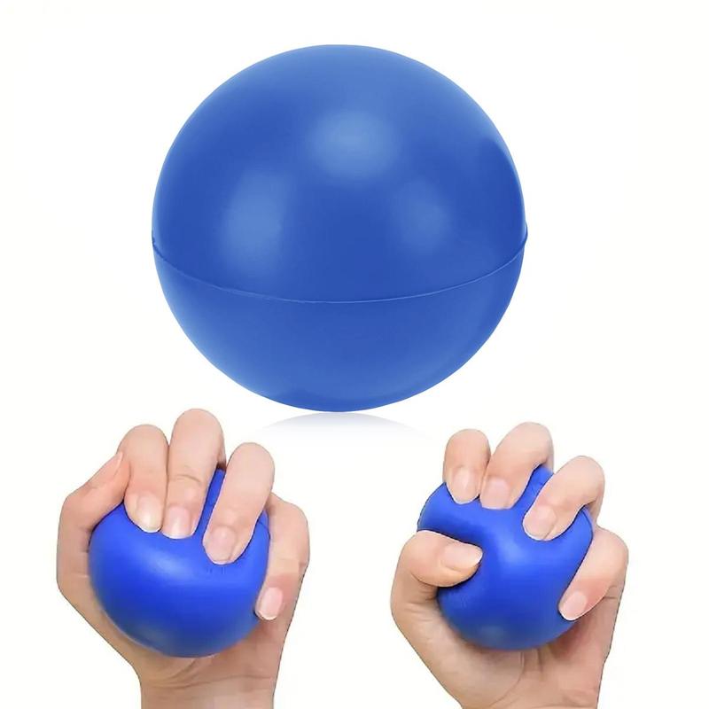 High Elastic Grip Ball, Finger Strengthening Grip Massager Exercise Ball, Squeeze Training Muscle Hand Strengthener