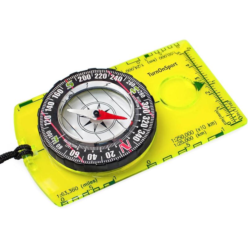 Orienteering Compass Hiking Backpacking Compass | Advanced Scout Compass Camping Navigation -  Scout Compass for  | Professional Field Compass for Map Reading