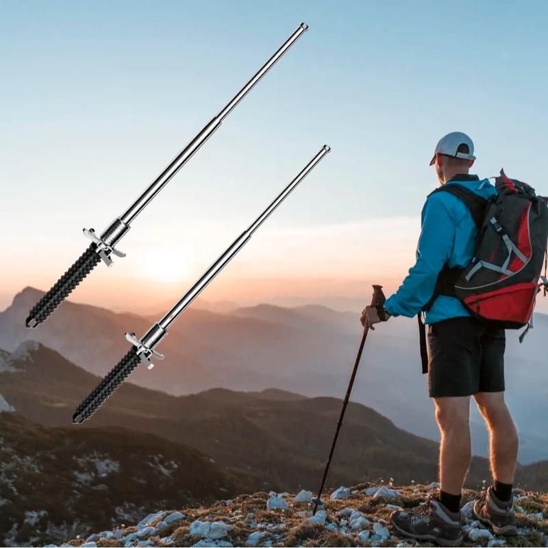 Durable And Sturdy Telescopic Hiking Stick Lightweight And Resilient Telescoping Walking Pole