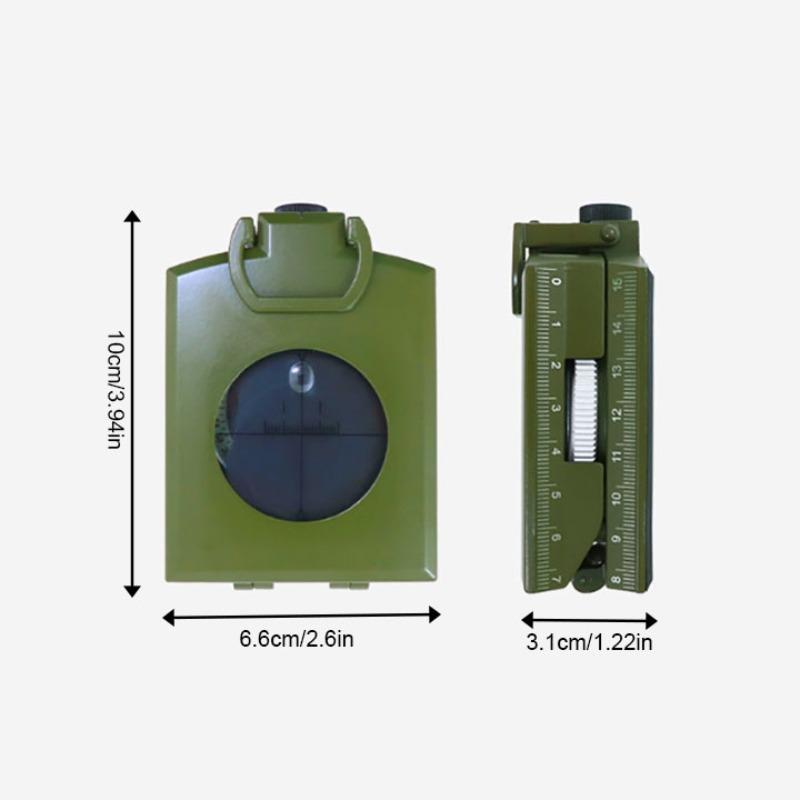 High Precision Compass, Outdoor Camping Hiking Navigation Tool, Waterproof Compass with Storage Case for Outdoor Activities