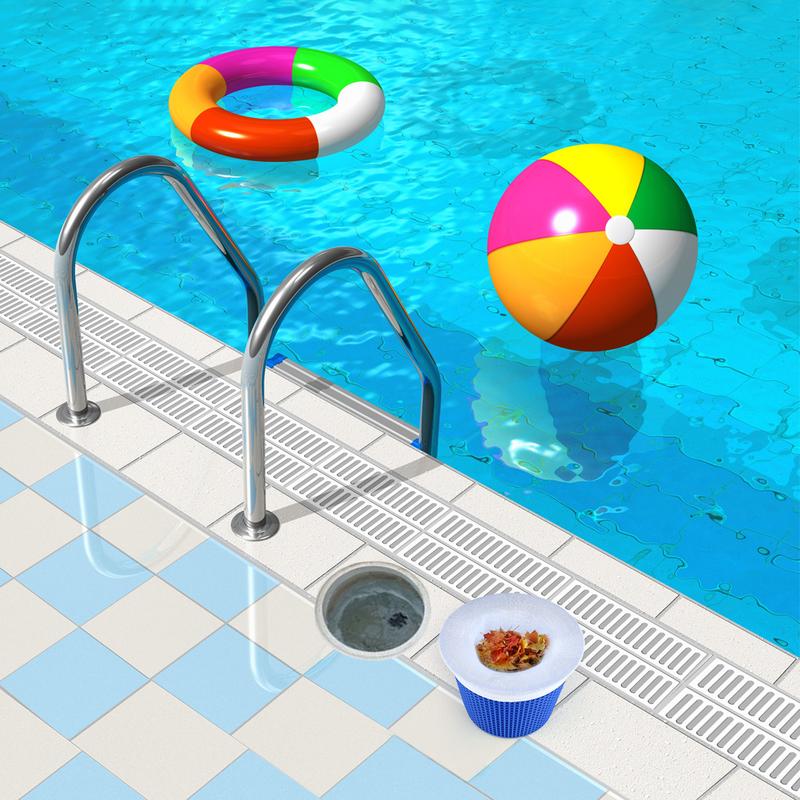 Pool Skimmer Socks, Pool Skimmers Filter Socks for Skimmer Basket Clean Debris and Leaves for In-Ground and Above Ground Pools