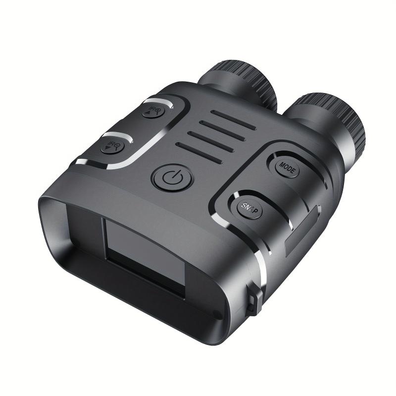 1pc 1080P HD Infrared Night Vision Binoculars, 10X Optical Zoom, 25mm Objective Lens, USB Rechargeable, Day & Night Vision, 100% Dark Visibility up to 300m, with 32GB Card, ABS Material, for Hunting, Surveillance, and Outdoor Activities