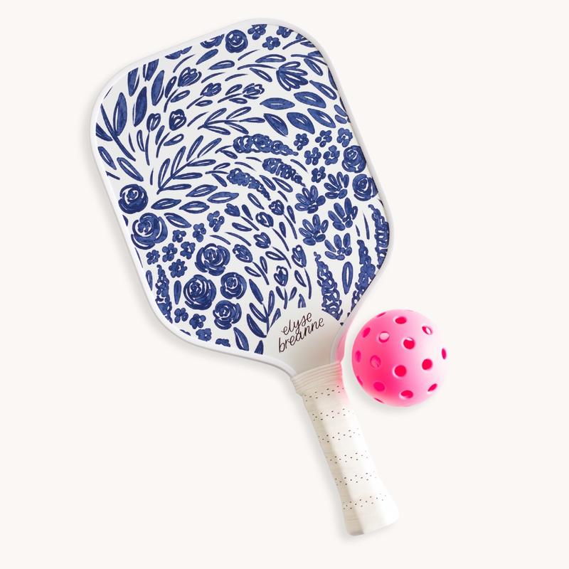 Pickleball Paddle - Bright and floral for extra style on the court!