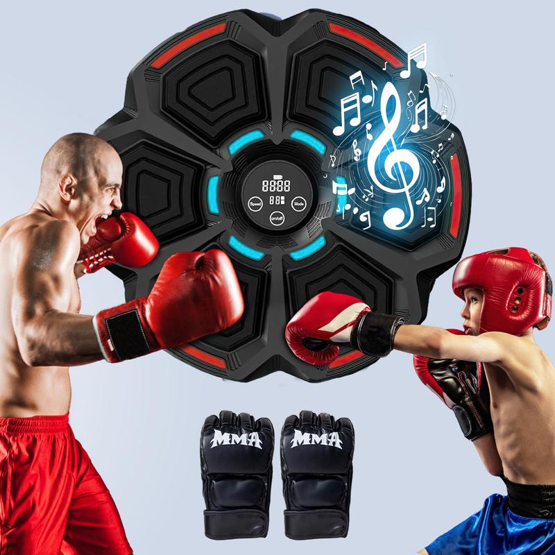 New music boxing target Nine training modes Professional, Wall Mounted Boxing Game, Smart ,Wall Mounted Boxing Bag - Home, Indoor and Gym Boxing Training Striking Equipment