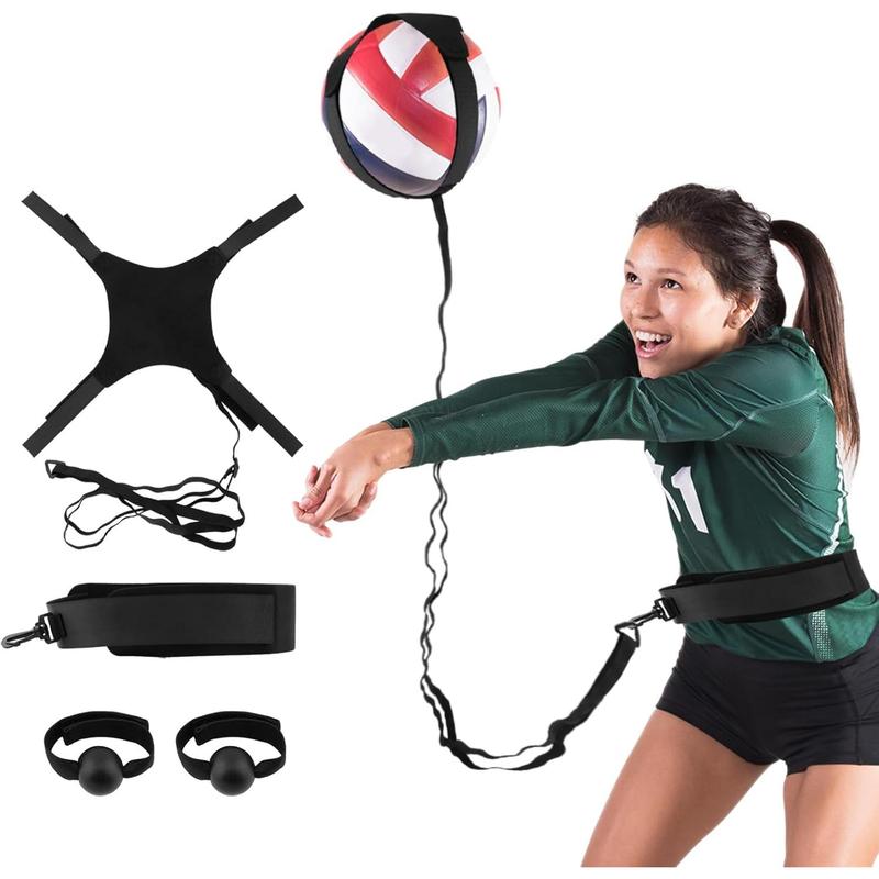 Volleyball Training Equipment Kit, Volleyball Spike Trainer, Volleyball Rebounder for Beginners, for Solo Practice of Serving Se