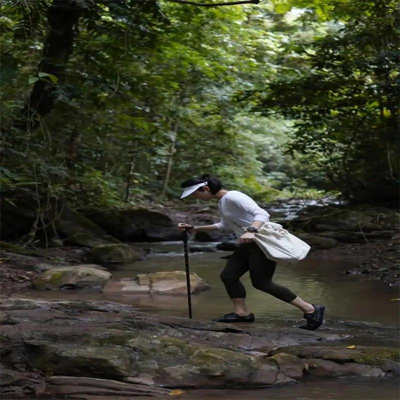 （Short video display is 37 inches）Walking sticks ensure that every step is incredibly stable