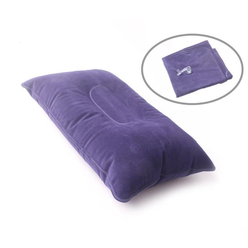 Outdoor Inflatable Sleeping Pillow, Foldable Inflatable Sleeping Pillow, Thickened Square Camping Sleeping Pillow, Travel Inflatable Pillow ( Without Pump)