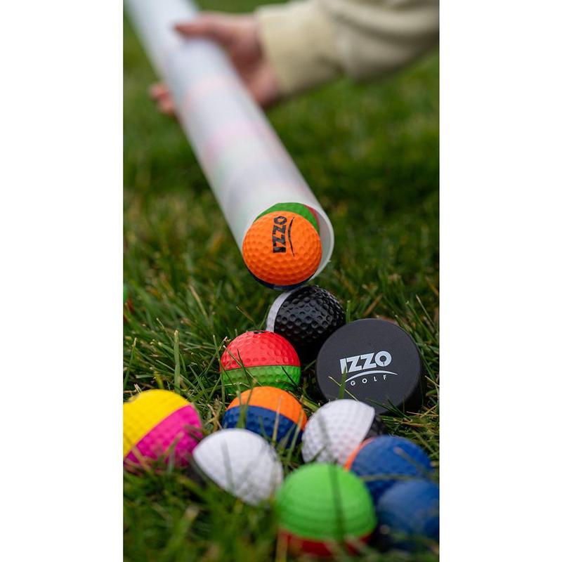 Golf Shagger Ball Bundle: Tru Spin Foam Practice Balls & Ball Shagger
