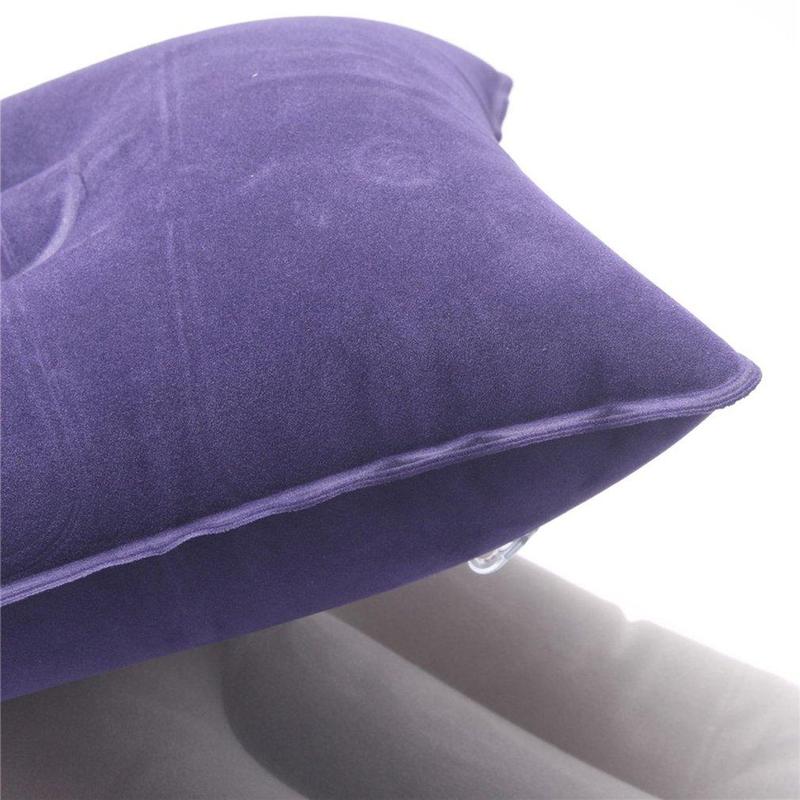 Outdoor Inflatable Sleeping Pillow, Foldable Inflatable Sleeping Pillow, Thickened Square Camping Sleeping Pillow, Travel Inflatable Pillow ( Without Pump)