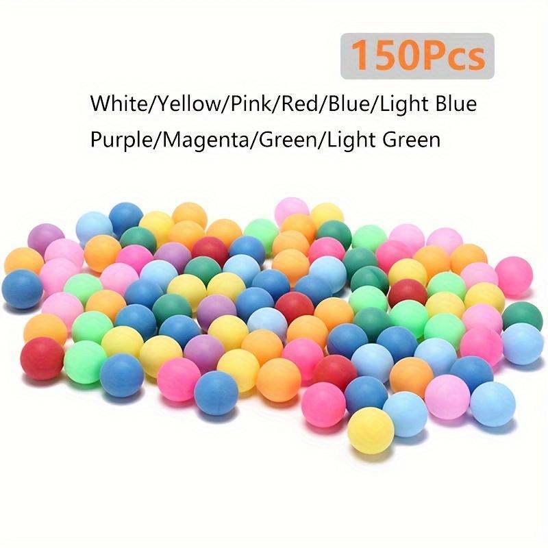 Colorful Mini Ball, 50pcs 150pcs Table Tennis Ball for Indoor Party Game, Ball Equipment for Home & Outdoor Recreations