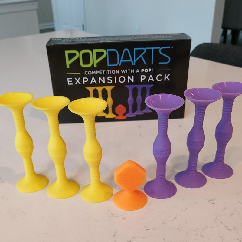 Popdarts Original Set (Purple & Yellow)