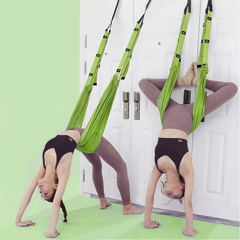 Yoga Hammock, Aerial Yoga Stretch Band, Yoga Swing, Home Yoga Workout Equipment for Body Stretching