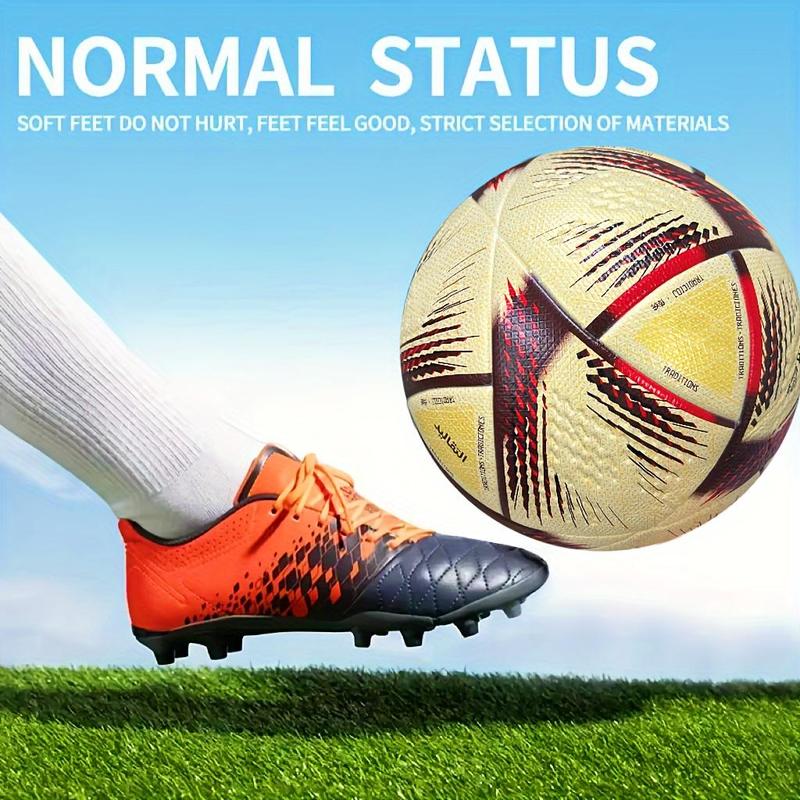 Size 5 Football, High Elasticity Wear-resistant Non-slip Football for Christmas Gift, Football Training Equipment for Adults & Teenagers