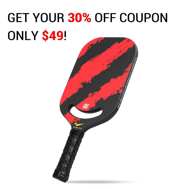 Warping Point Carbon Fiber Pickleball Paddle, Thermoformed, Edgeless Design, USAPA Approved, 13mm 16mm 20mm Polypropylene Core, Textured Surface for Spin