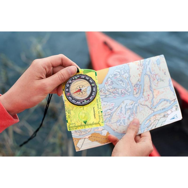 Orienteering Compass Hiking Backpacking Compass | Advanced Scout Compass Camping Navigation -  Scout Compass for  | Professional Field Compass for Map Reading