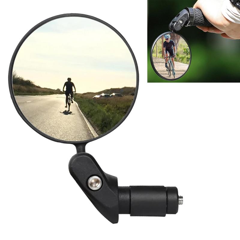 Bicycle Handlebar Mirror, 1 Count 2 Counts 360° Rotatable Adjustable Bicycle Rearview Mirror, Universal Bike Mirror for Bicycle, Motorcycle