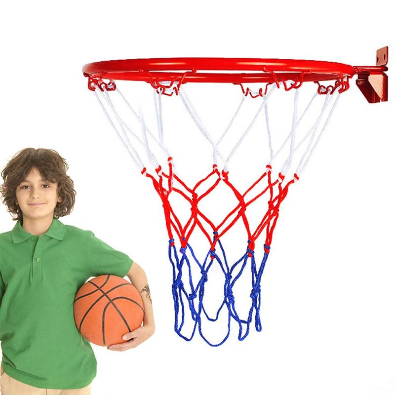 Indoor & Outdoor Basketball Ring (1 Set), Portable Basketball Hoop with Screw, Basketball Backboard, Basketball Backboard for Indoor & Outdoor Use