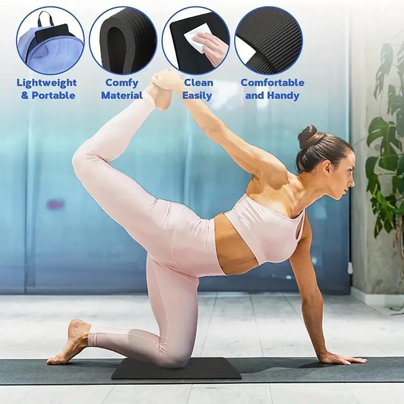 Thickened Yoga Knee Pad, High Density Foam Joint Support Pad, Multifunctional Exercise Equipment for Fitness, Pilates, Home Exercise