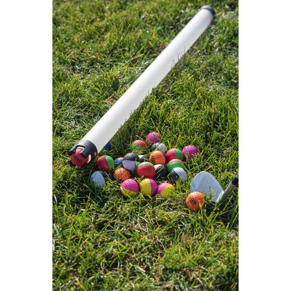 Golf Shagger Ball Bundle: Tru Spin Foam Practice Balls & Ball Shagger