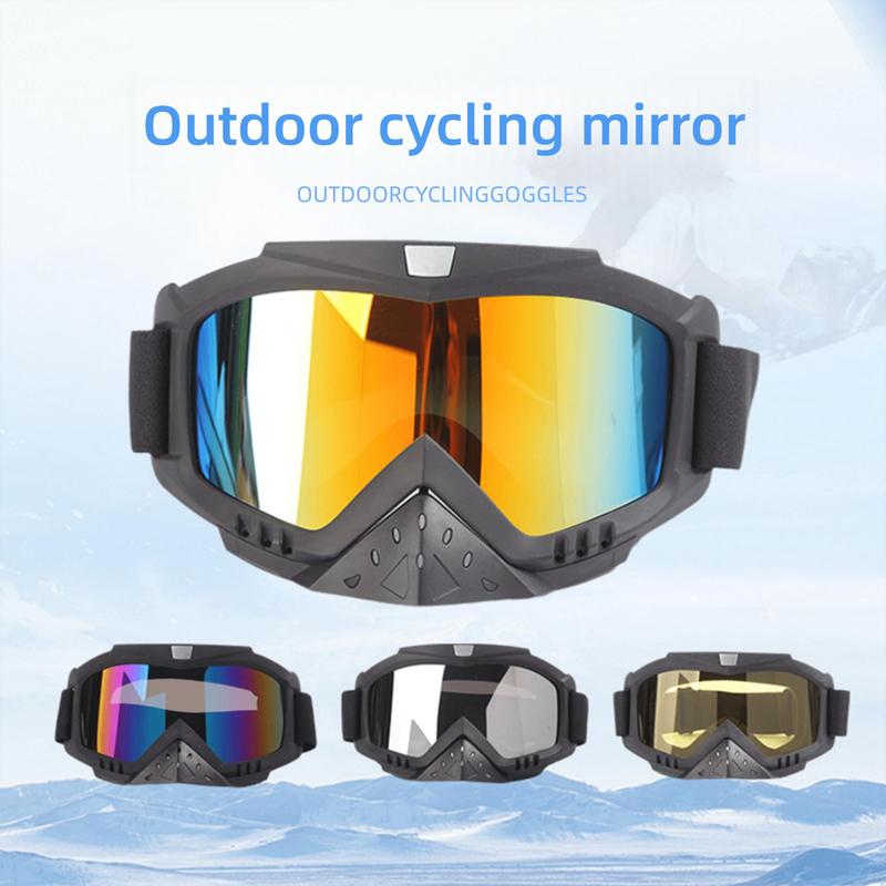 Outdoor Cycling Goggles, Windproof & Sandproof Goggles, Outdoor Sports Glasses, Ski Goggles, Sports & Outdoor Accessories