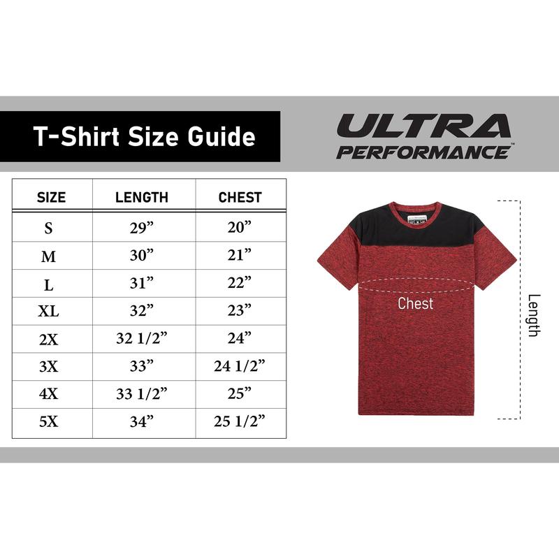 5 Pack Mens Gym Shirts for Men Workout Tshirts Shirts for Men Pack, Men's Athletic Shirts & Tees, Dri Fit Shirts for Men, X-Large