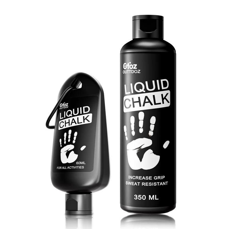 60 ML   350 ML Pro Grade Liquid Chalk Mess-Free Gym Chalk for Weightlifting, Gymnastics, Rock Climbing, Dancing, Dries in Seconds.