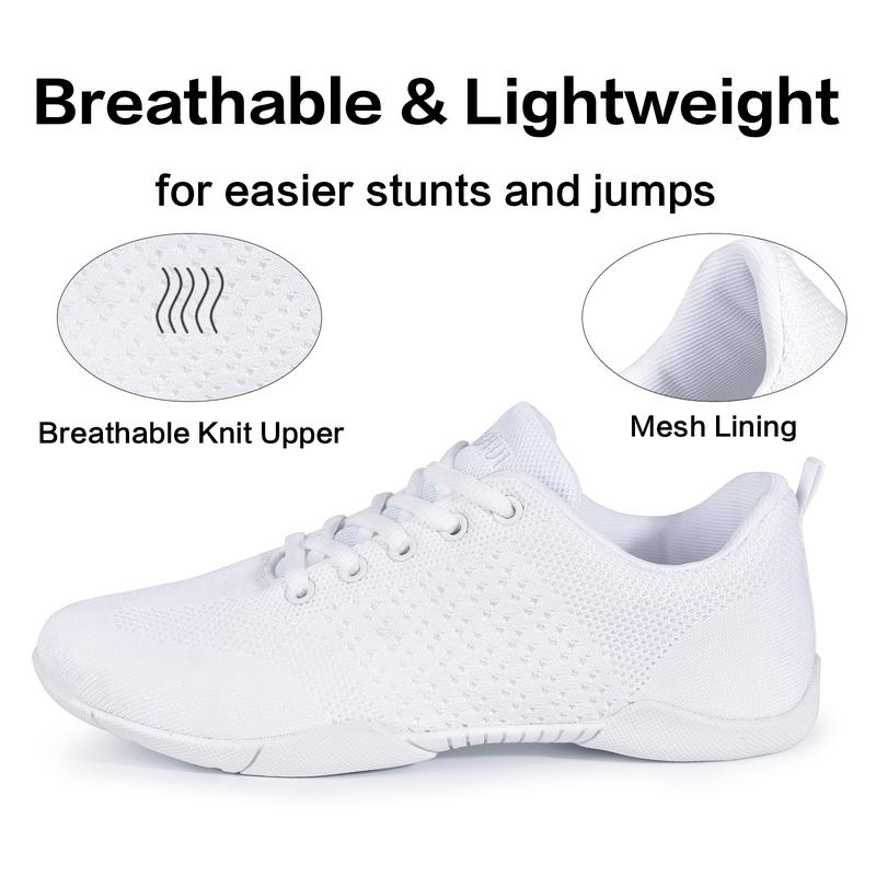 Cheer Shoes Women White Cheerleading Shoes for Girls & Youth