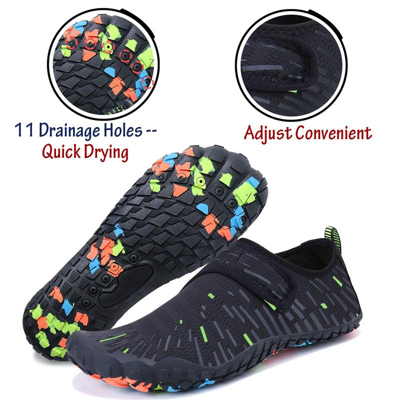 Water Shoes Men Women Swim Surf Shoes Beach Pool Shoes Wide Toe Hiking Aqua Shoes Winter House Slippers