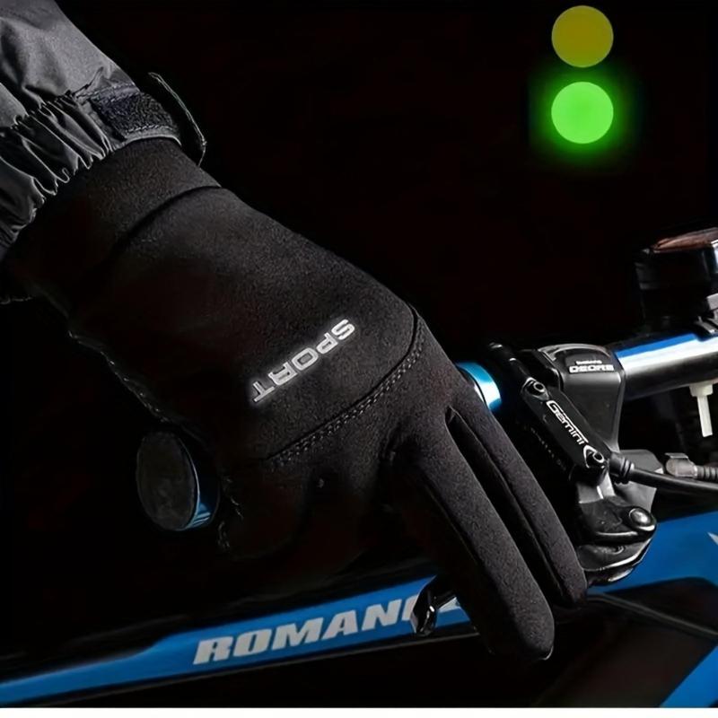 Winter Gloves with Touchscreen Compatibility, Warm & Windproof & Waterproof Gloves for Cycling and Driving, Outdoor Sports Gloves for Men & Women, Christmas Gift