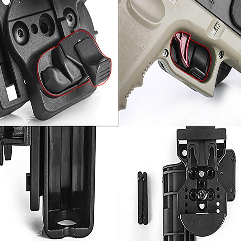 Universal Gun Holster, 1 Count Quick Release Clip, Handheld Gun Carrier, Outdoor Sports Accessories for Men & Women