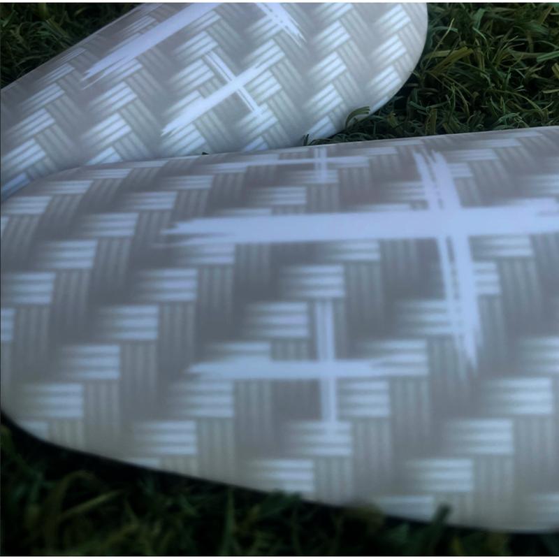 Special Edition All White Cross Mini ShinGuards