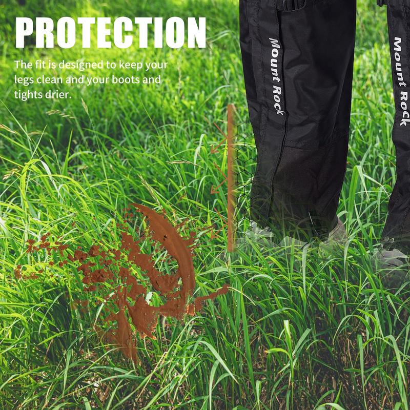 Waterproof Leg Cover, 2 Counts set Anti-snake Bite Protection Leg Covers Suitable for Walking, Hunting, Climbing and Snowshoeing, Sports Support for Women & Men