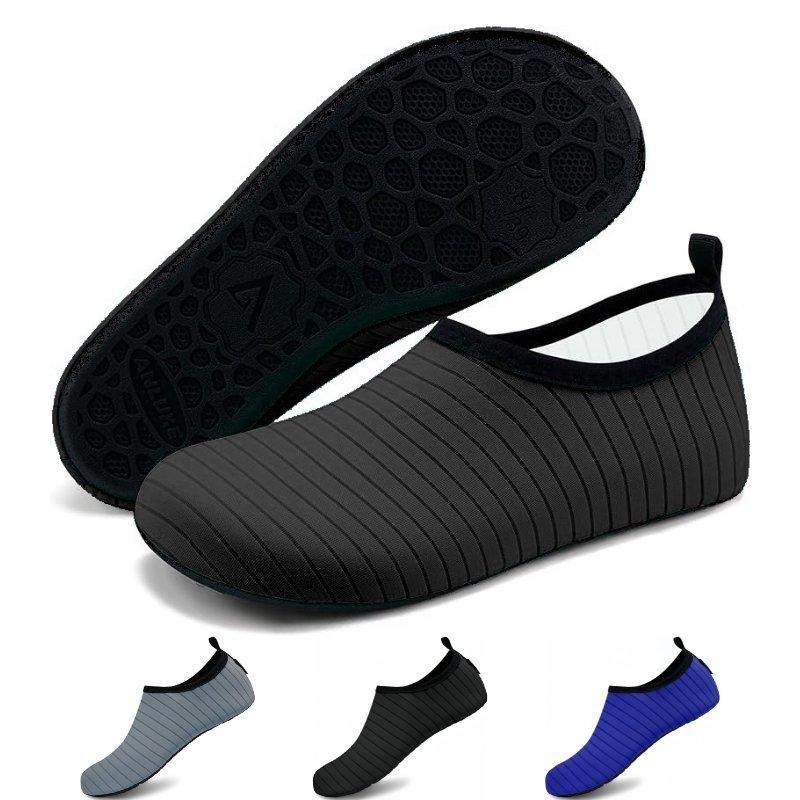 Water Shoes for Women Men Slip-On Water Socks Barefoot Shoes for Cruise Essentials Swimming Beach Pool Yoga Surf