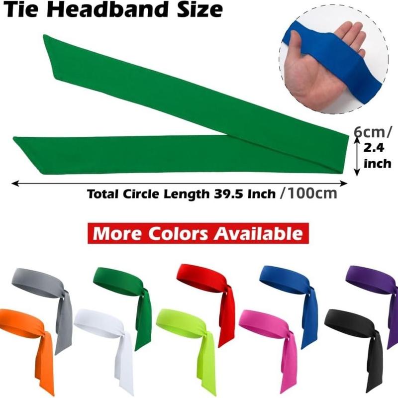 Adjustable Sports Headband (3 Counts set), Sweat Absorbing Headband, Sports Headband for Men & Women, Suitable for Basketball, Running, Tennis, Athletics