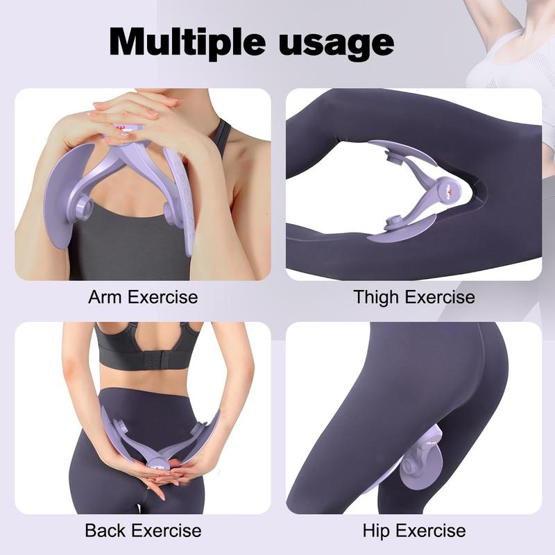 Relife Sports Thigh Master Hip Trainer Kegel Exerciser, Pelvic Floor Trainer Workout Equipment of Arms,Inner Thigh Toners Master,Pelvic