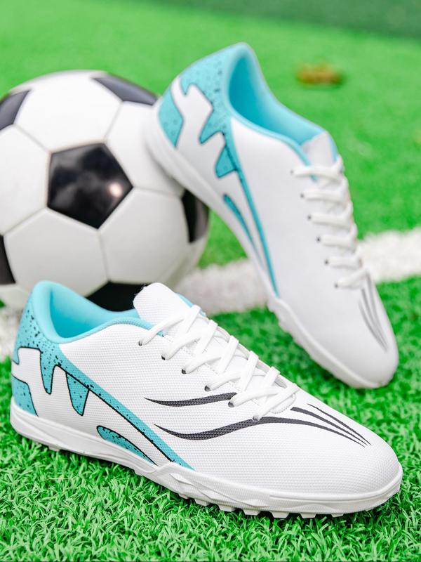 Men's Professional Football Shoes, Breathable Comfortable Lace Up Soccer Shoes, Football Cleats, Training Shoes for All Seasons