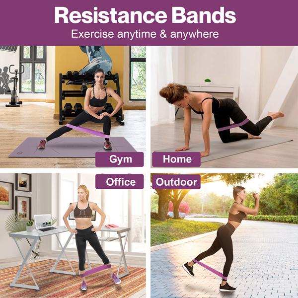 Black Friday Special: WELLFIT Resistance Bands Set of 5-5O% OFF!  Perfect for Home Workouts,Strength Training& Physical The rapy Ideal for Men&Women!