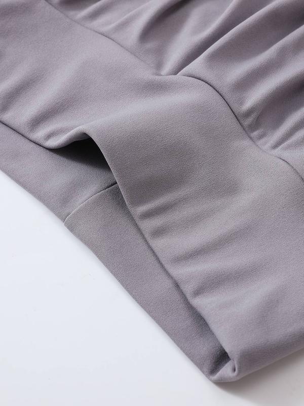Women's Solid Color High Waist Pocket Sports Skort, Casual Comfy Breathable Skort for Outdoor Sports, Ladies Sportswear for All Seasons