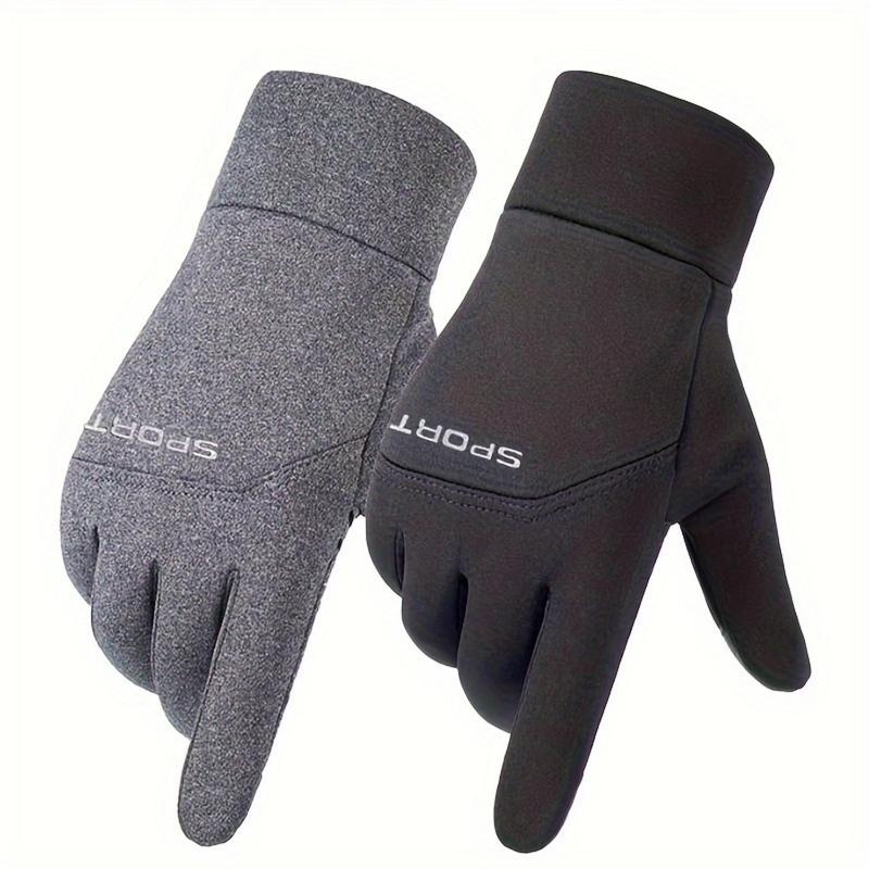 Winter Gloves with Touchscreen Compatibility, Warm & Windproof & Waterproof Gloves for Cycling and Driving, Outdoor Sports Gloves for Men & Women, Christmas Gift