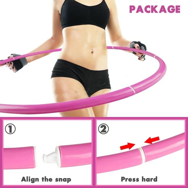 Hula Circle Hoop for Adults Kids Weight Loss Infinity Fitness Hoop Exercise Hoop Fit Hoop