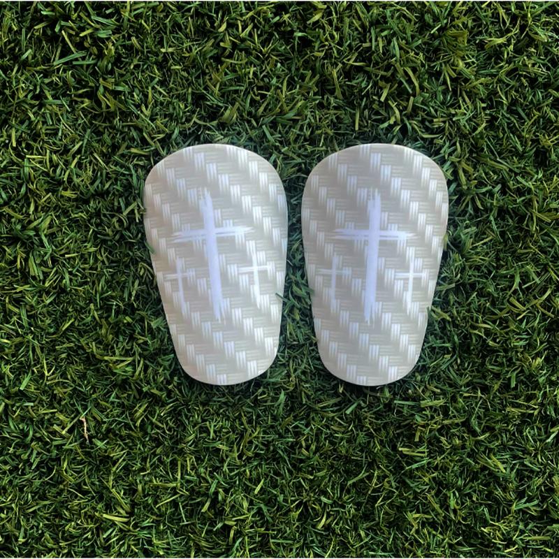 Special Edition All White Cross Mini ShinGuards