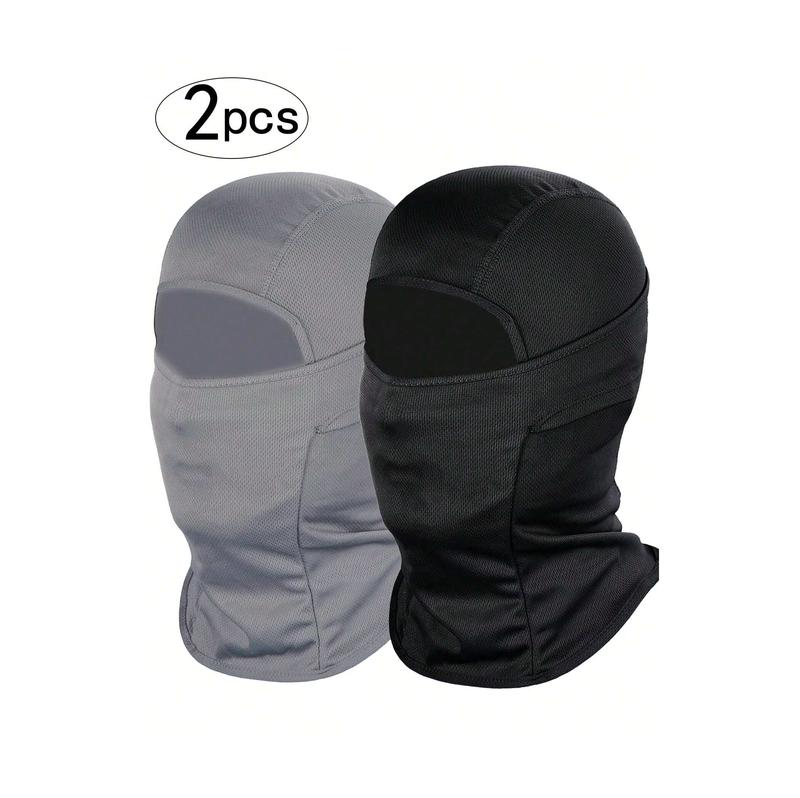 2Pcs Shiesty Mask UV Protector Balaclava Face Mask for Men and Women - Lightweight Mask for Motorcycle and Snowboard