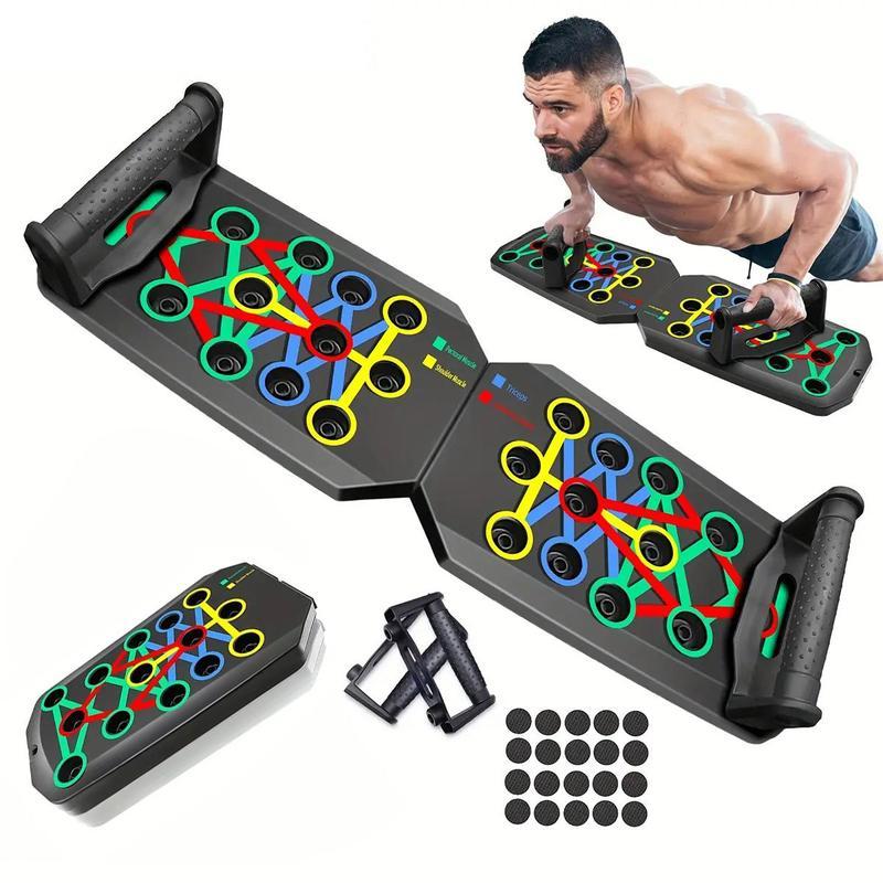 Foldable Push Up Board, Exercise Equipment, Sports Equipment Fitness  Accessories, Push Up Stand for Home Workout, Push Up Equipment Home Gym Equipment, Christmas Gifts, MenGifts