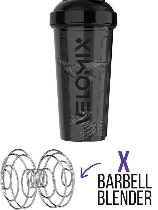 28 OZ Protein Shaker Bottles for Protein Mixes with Wire Whisk - Leak Proof Shaker Cups for Protein Shakes and Pre Workout