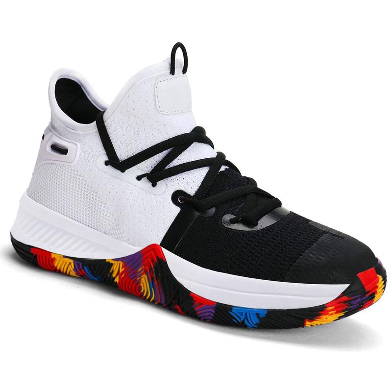 Mens Basketball Sneakers Basketball Shoes for Men Breathable Tennis Non-Slip Sneakers