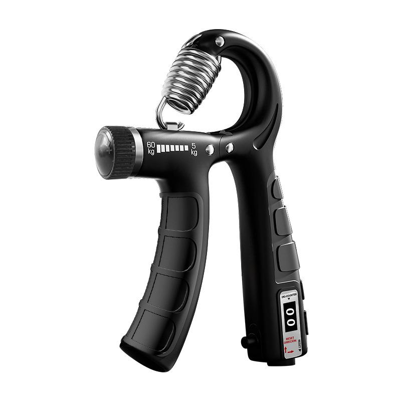 Hand Grip Strengthener with Counter, Adjustable Resistance - Forearm Trainer, Grip Strengthener, and Hand Strengthening Device for Athletes