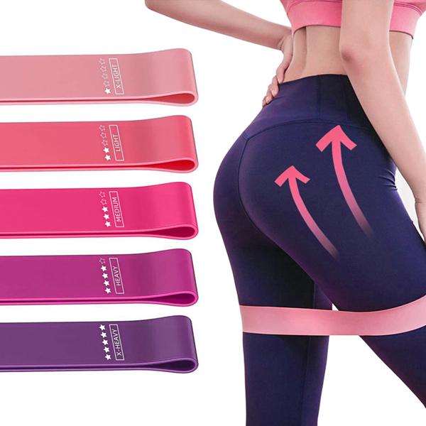 Black Friday Special: WELLFIT Resistance Bands Set of 5-5O% OFF!  Perfect for Home Workouts,Strength Training& Physical The rapy Ideal for Men&Women!